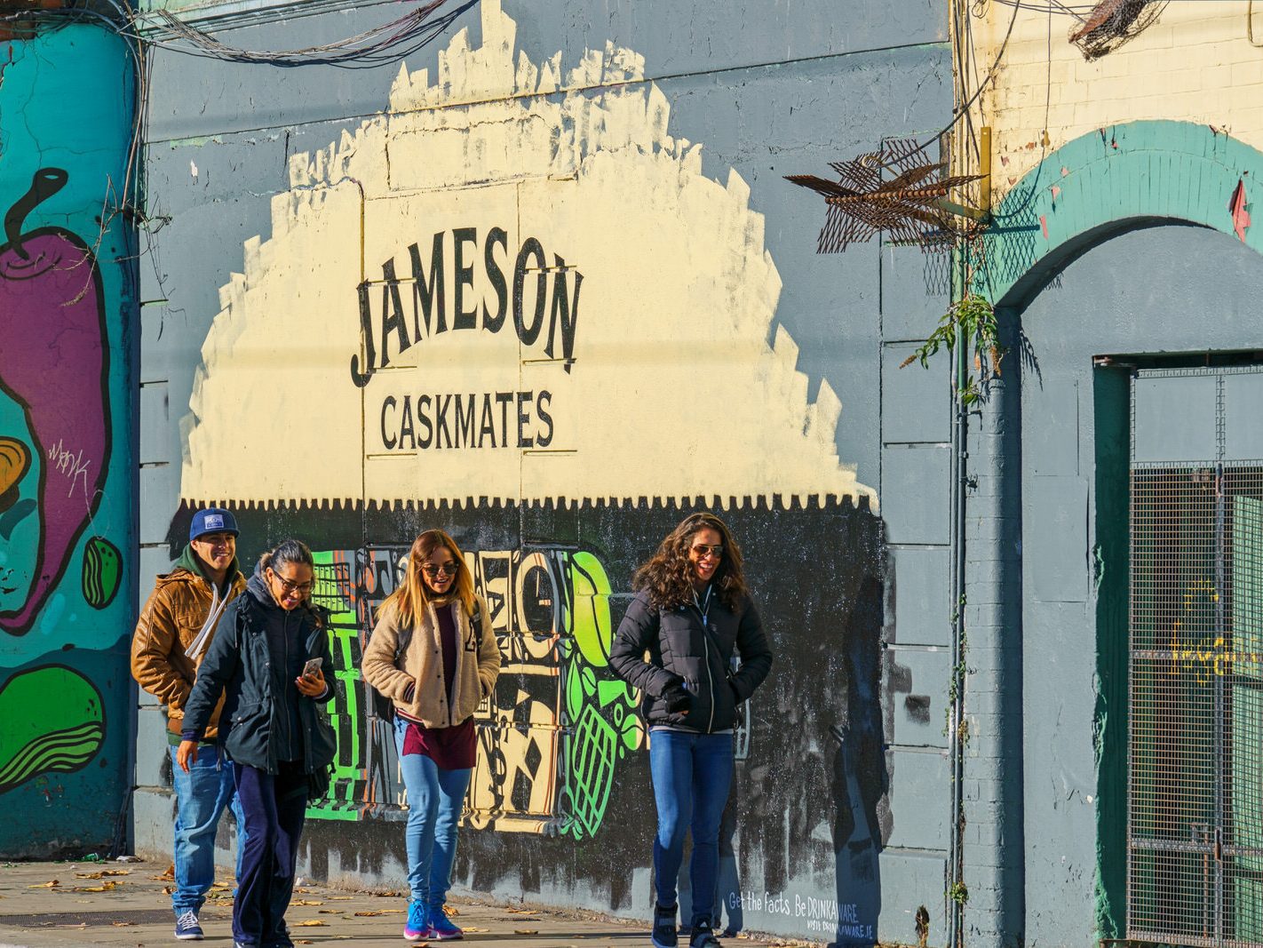 JAMESON CASKMATES THE NEW CONCEPT [COMMERCIAL STREET ART ON CHANCERY STREET]-227390-1