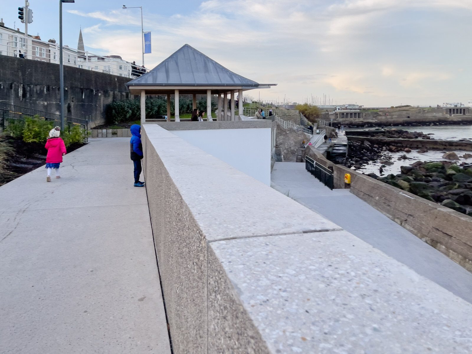 THE REFURBISHED BATHS IN DUN LAOGHAIRE BUT WHERE IS THE POOL 036