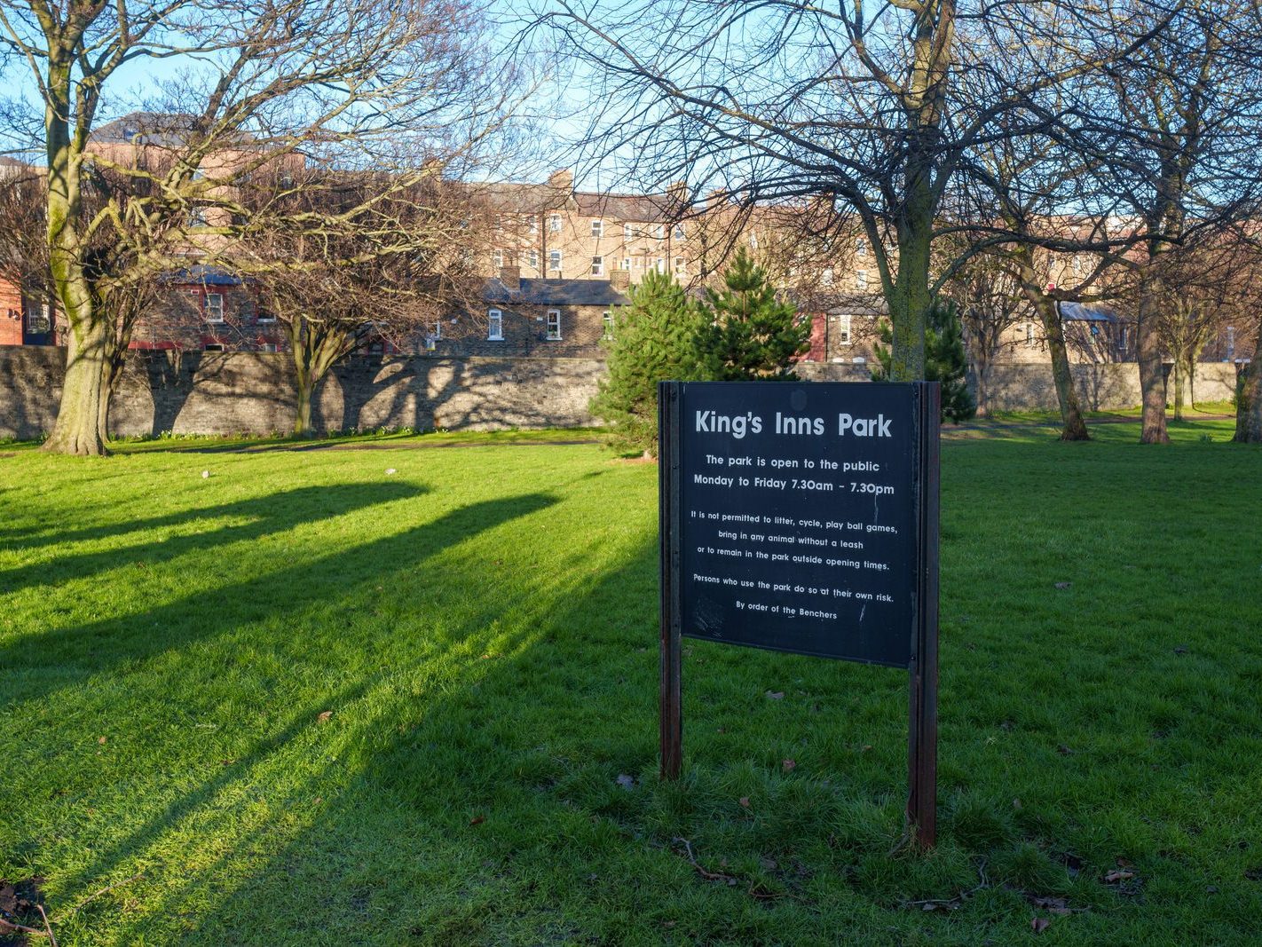 KING'S INNS BUILDINGS AND PARK 007