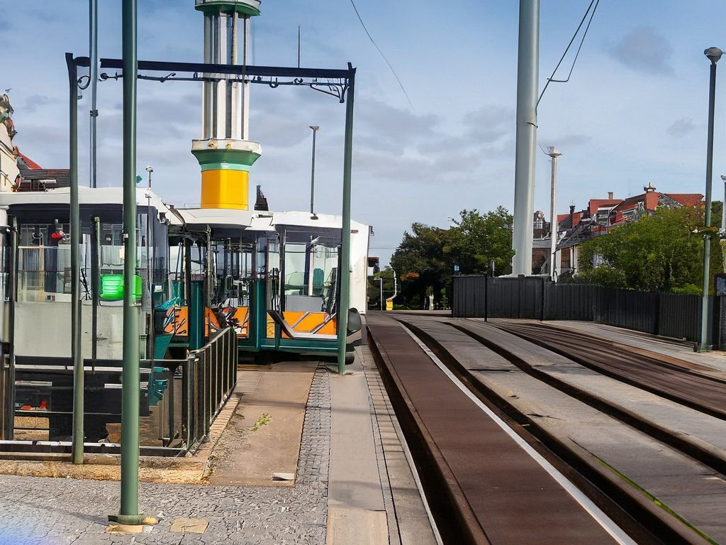 ADOBE FIREFLY EXAMPLE NOT FOR COMMERCIAL USE - THE LUAS TRAM STOP AT WINDY ARBOUR AND THE IMMEDIATE AREA 002