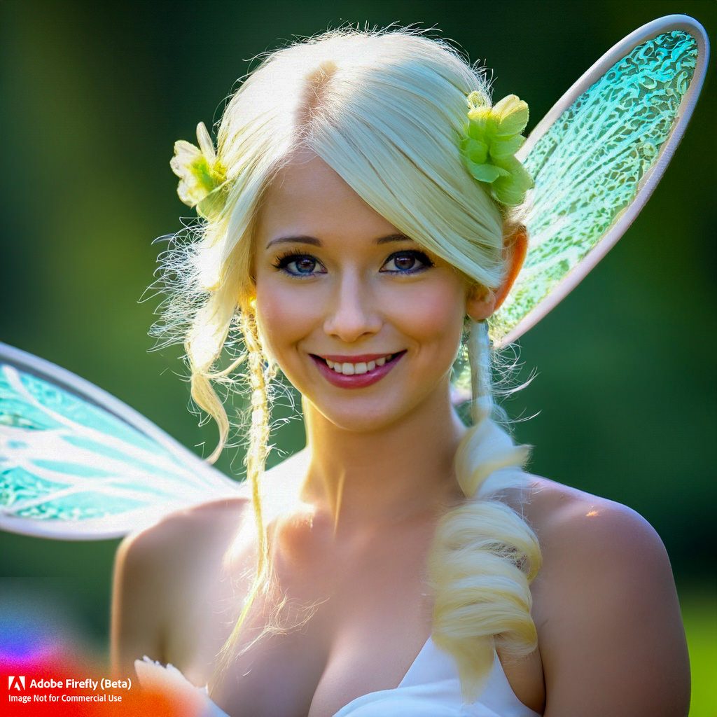 I ASKED FOR AN AI GENERATED IMAGES OF IRISH FAIRIES - ADOBE FIREFLY 002
