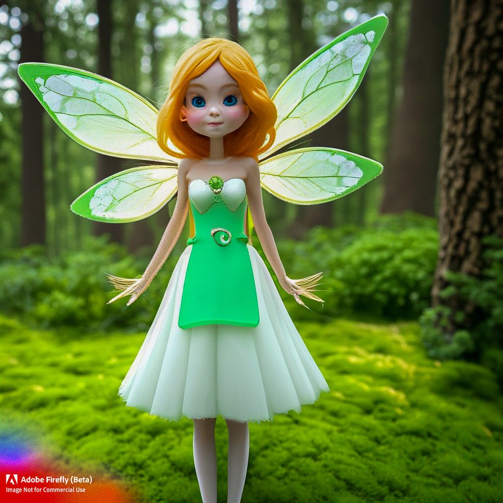 I ASKED FOR AN AI GENERATED IMAGES OF IRISH FAIRIES - ADOBE FIREFLY 003