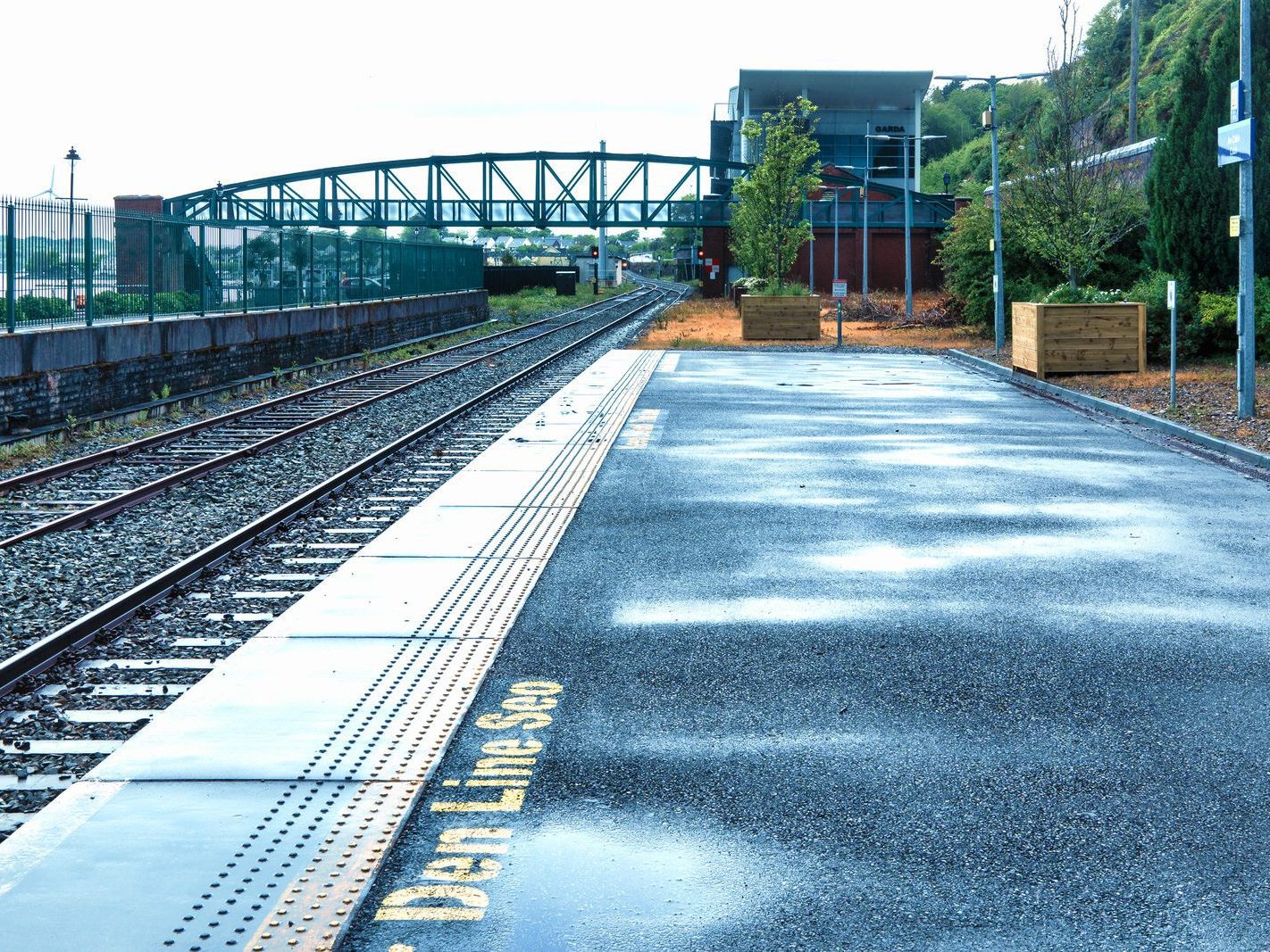 COBH TRAIN STATION ON A REALLY WET DAY IN MAY 2023 007