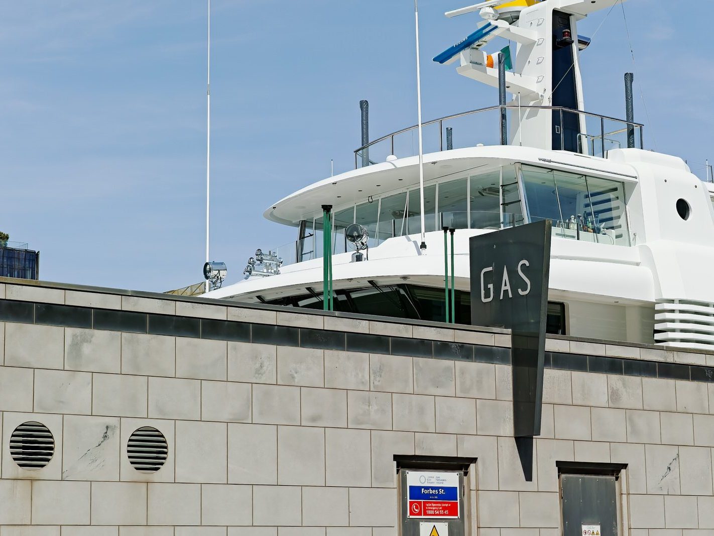 SCOUT IS A SUPERYACHT NAMED AFTER THE OWNER'S DOG [MOORED AT SIR JOHN ROGERSON'S QUAY IN DUBLIN] 002