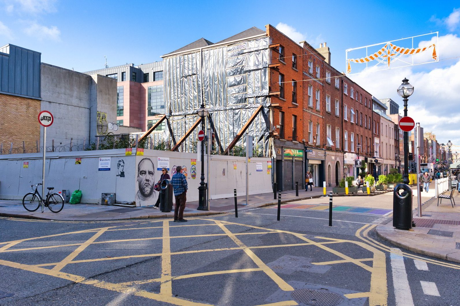 THE CONSTRUCTION OF A NINE STOREY APARTMENT HOTEL [IS ABOUT TO BEGIN ON CAPEL STREET]