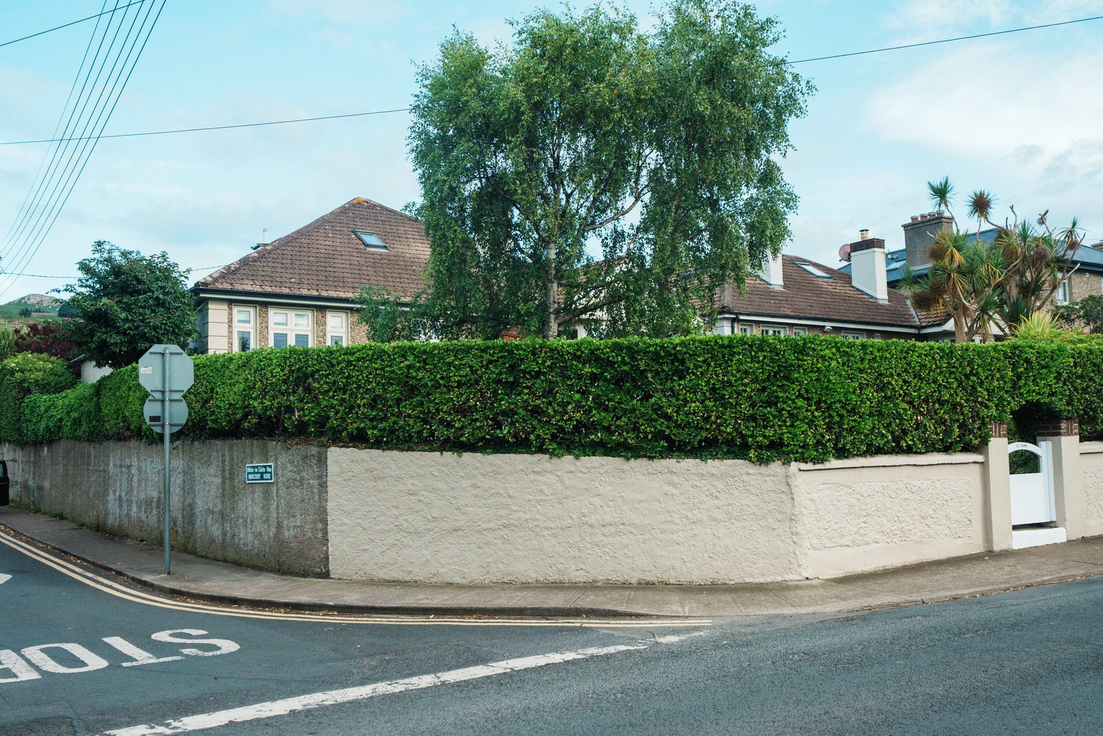 A SECTION OF PUTLAND ROAD IN BRAY COUNTY WICKLOW [ONCE KNOWN AS THE ROAD OF TEN HOUSES] 018