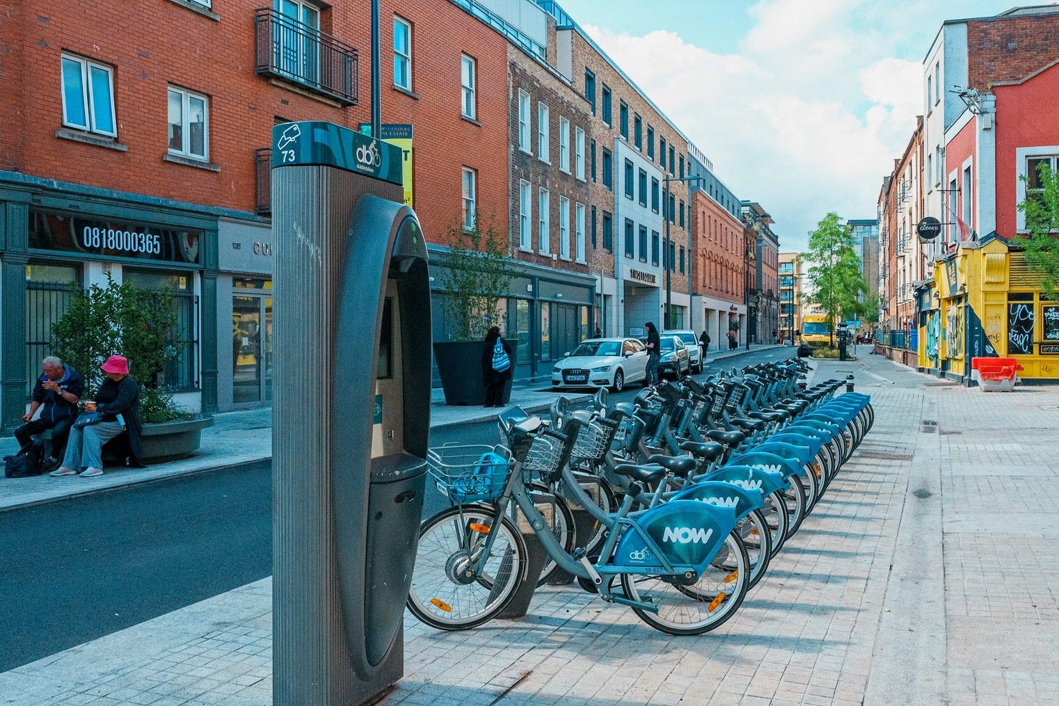 DUBLINBIKES DOCKING STATION 73 [AT THE OLD IVEAGH MARKETS BUILDING ON FRANCIS STREET] 002