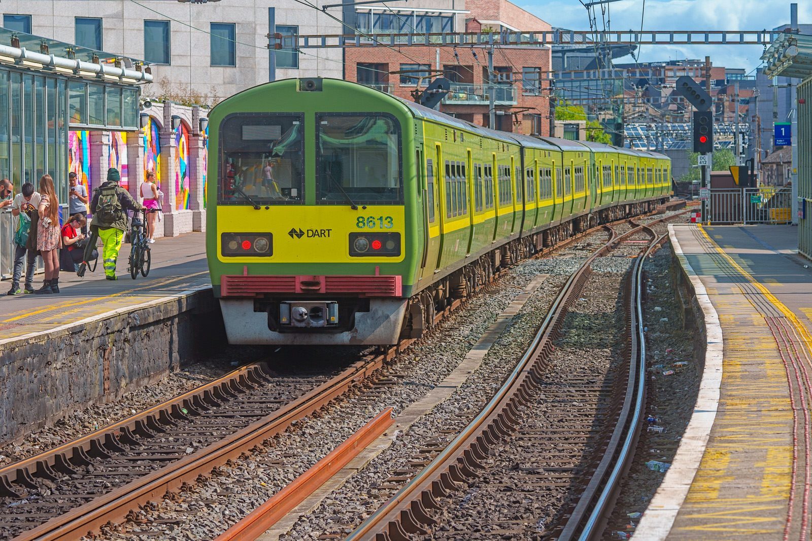 COMPRESSED VIEWS OF TARA STREET TRAIN STATION [I USED THE EQUIVALENT OF A 130MM LENS] 017