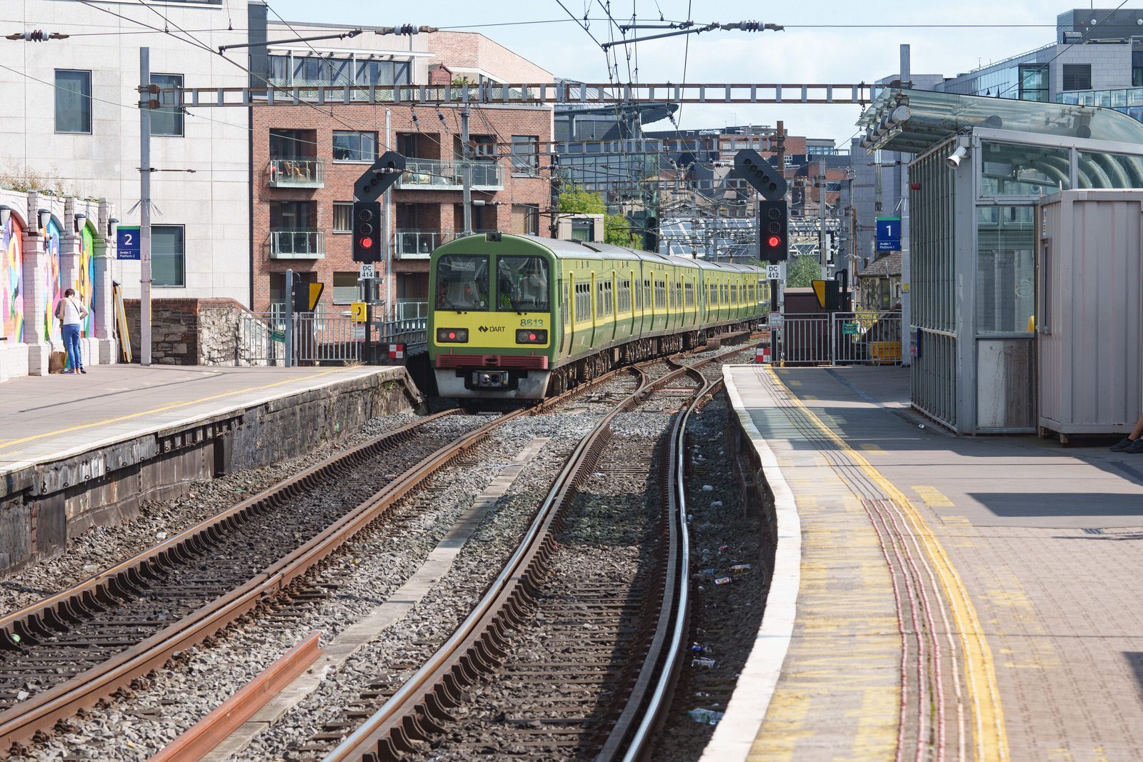 COMPRESSED VIEWS OF TARA STREET TRAIN STATION [I USED THE EQUIVALENT OF A 130MM LENS] 016