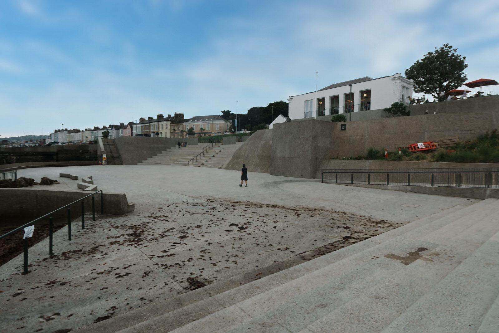 DUN LAOGHAIRE BATHS AND THE ROGER CASEMENT STATUE [AFTER TWELVE YEARS OF WORK ON SITE] 007