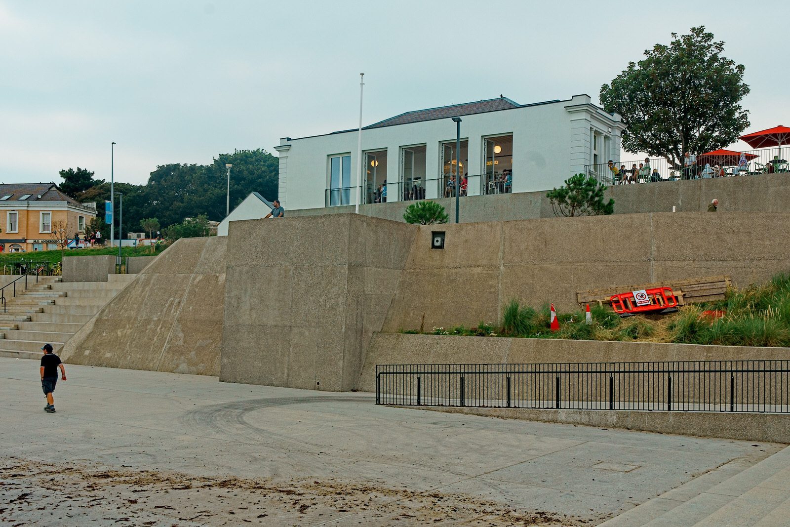 DUN LAOGHAIRE BATHS AND THE ROGER CASEMENT STATUE [AFTER TWELVE YEARS OF WORK ON SITE] 006