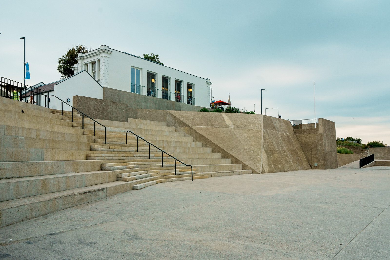 DUN LAOGHAIRE BATHS AND THE ROGER CASEMENT STATUE [AFTER TWELVE YEARS OF WORK ON SITE] 005