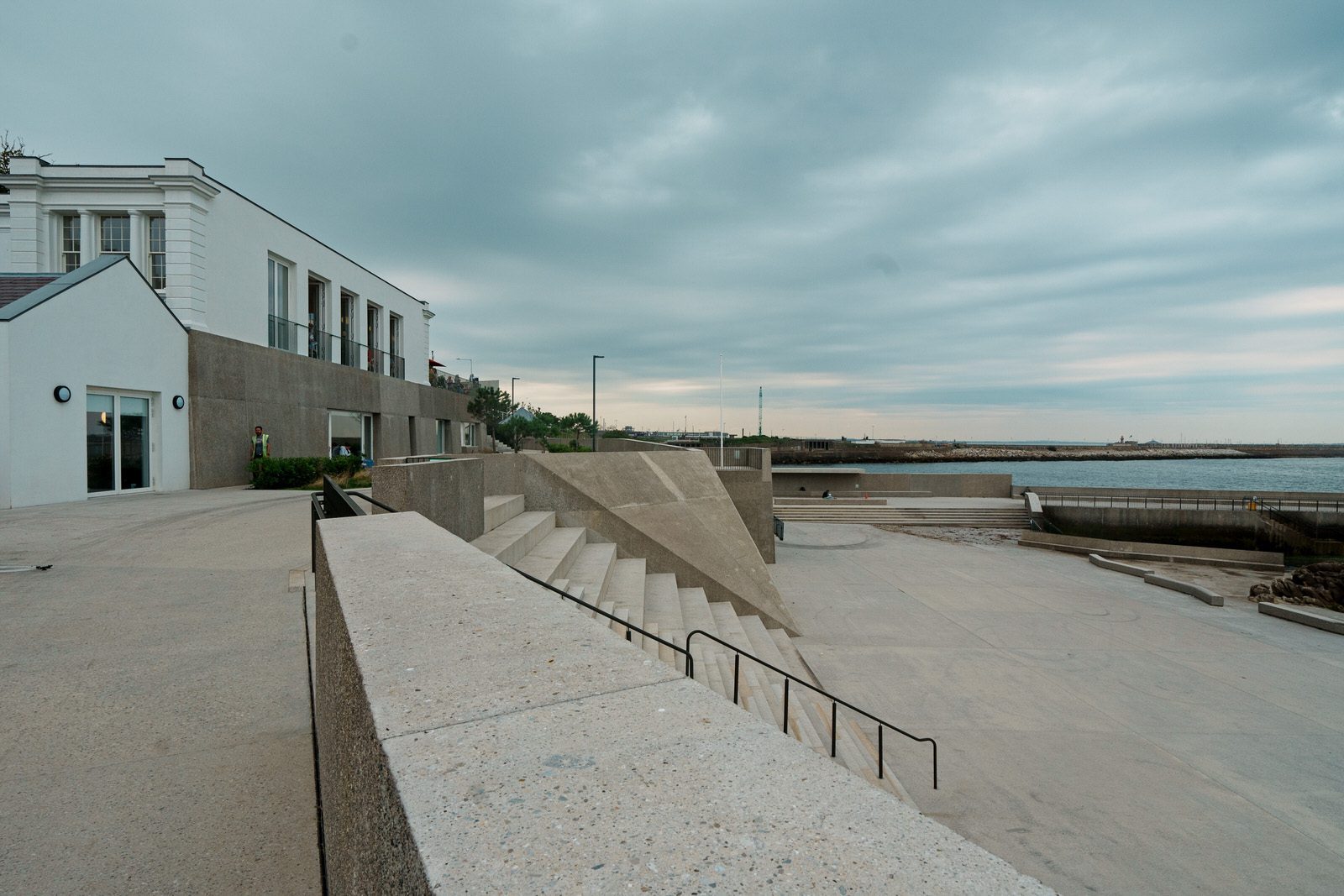 DUN LAOGHAIRE BATHS AND THE ROGER CASEMENT STATUE [AFTER TWELVE YEARS OF WORK ON SITE] 010