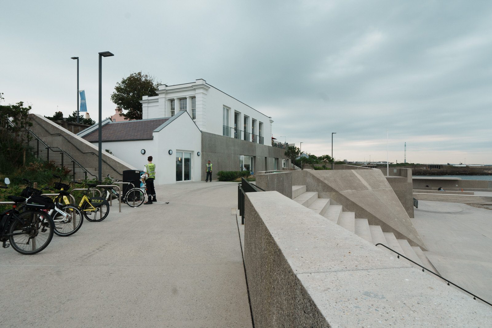 DUN LAOGHAIRE BATHS AND THE ROGER CASEMENT STATUE [AFTER TWELVE YEARS OF WORK ON SITE] 009