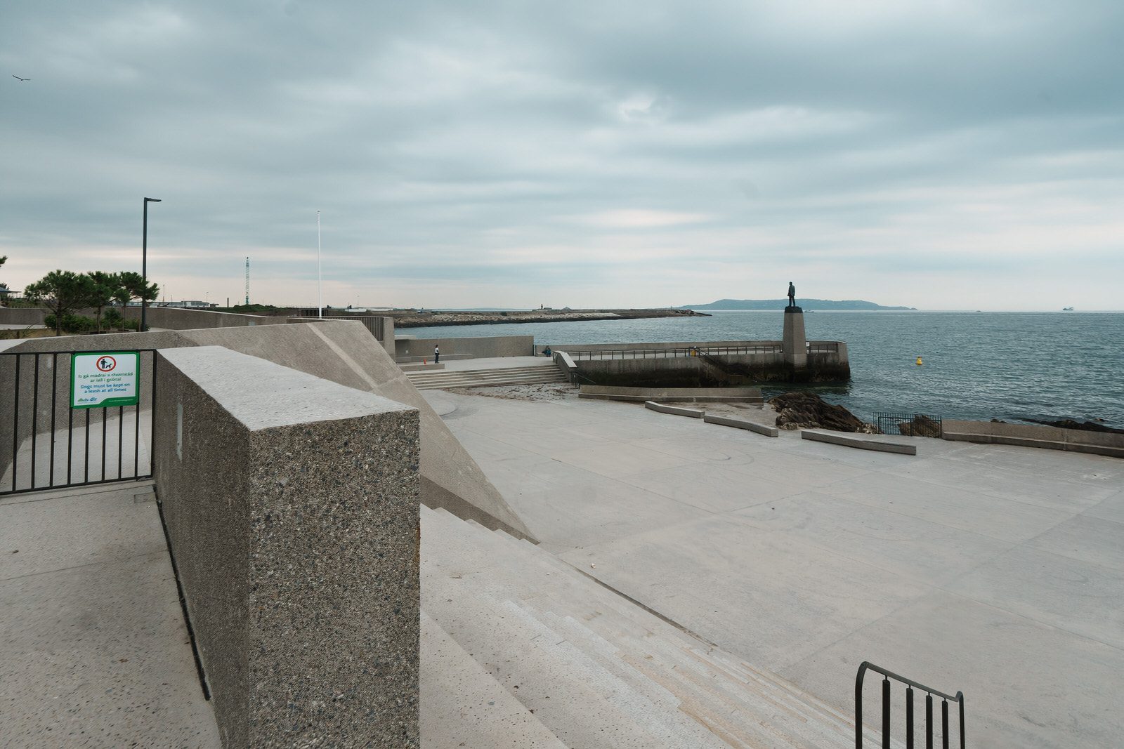 DUN LAOGHAIRE BATHS AND THE ROGER CASEMENT STATUE [AFTER TWELVE YEARS OF WORK ON SITE] 016