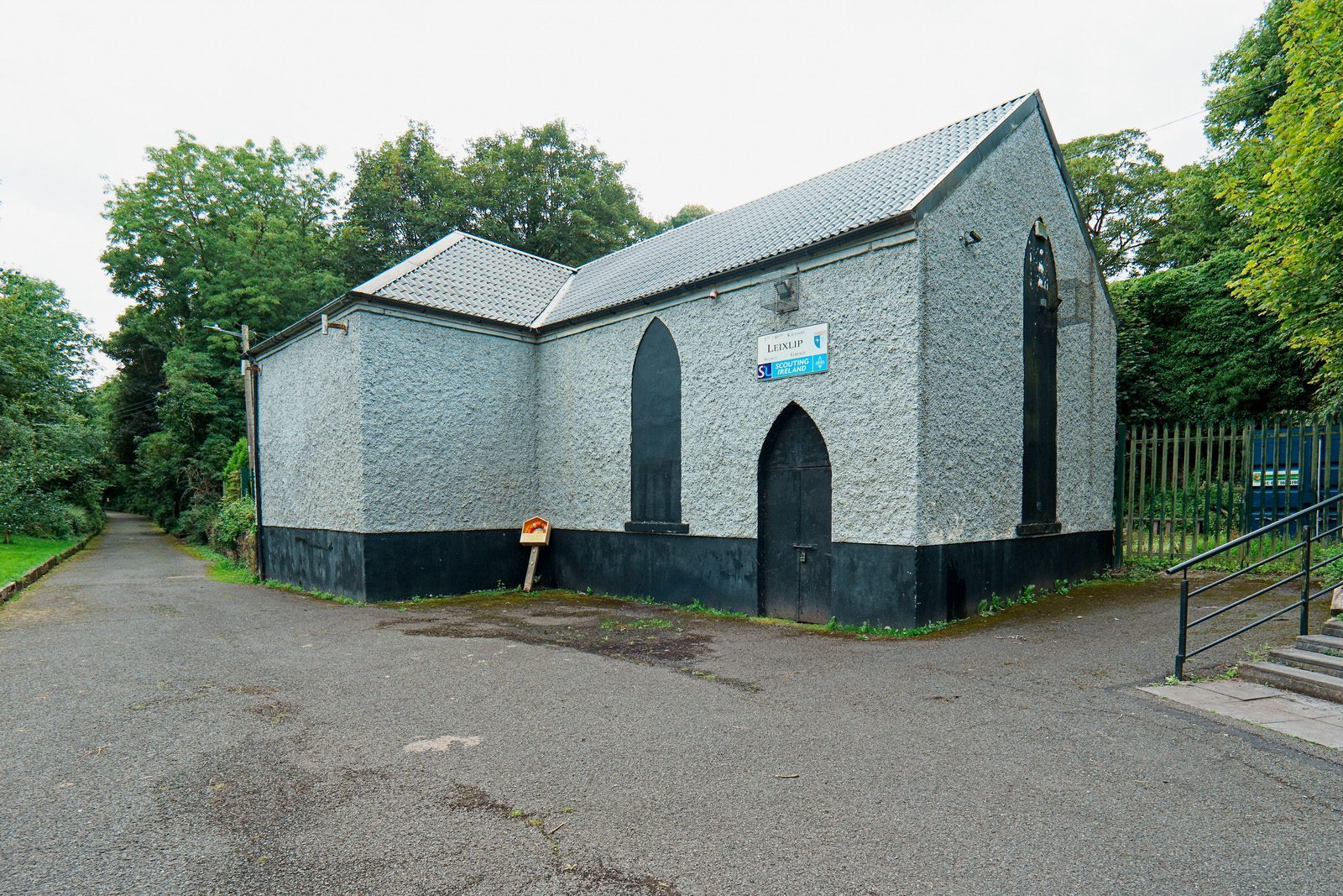 SCOUTS DEN IN LEIXLIP [THIS WAS A CHURCH THAT WAS BUILT IN 1750] 001