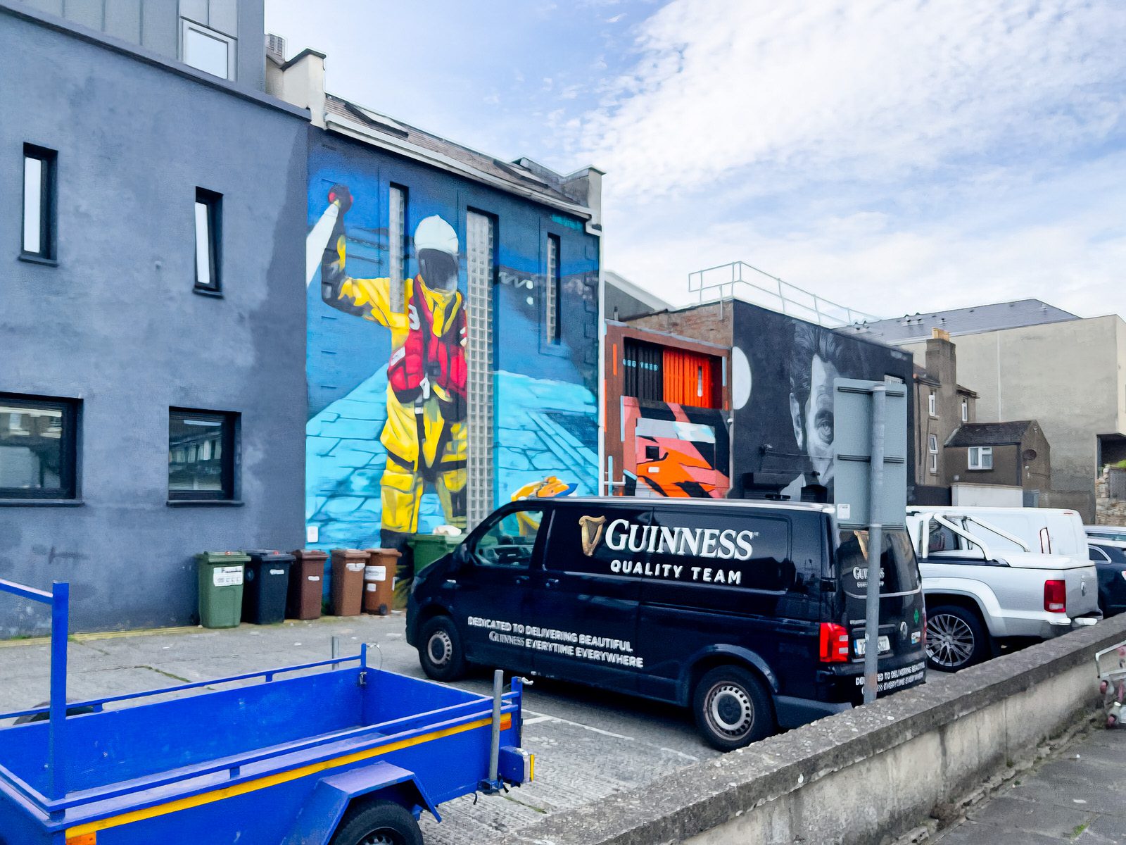 MURALS IN DUN LAOGHAIRE [FIRST SELECTION OF RANDOM IMAGES - ANSEO STREET ART PROJECT] 004