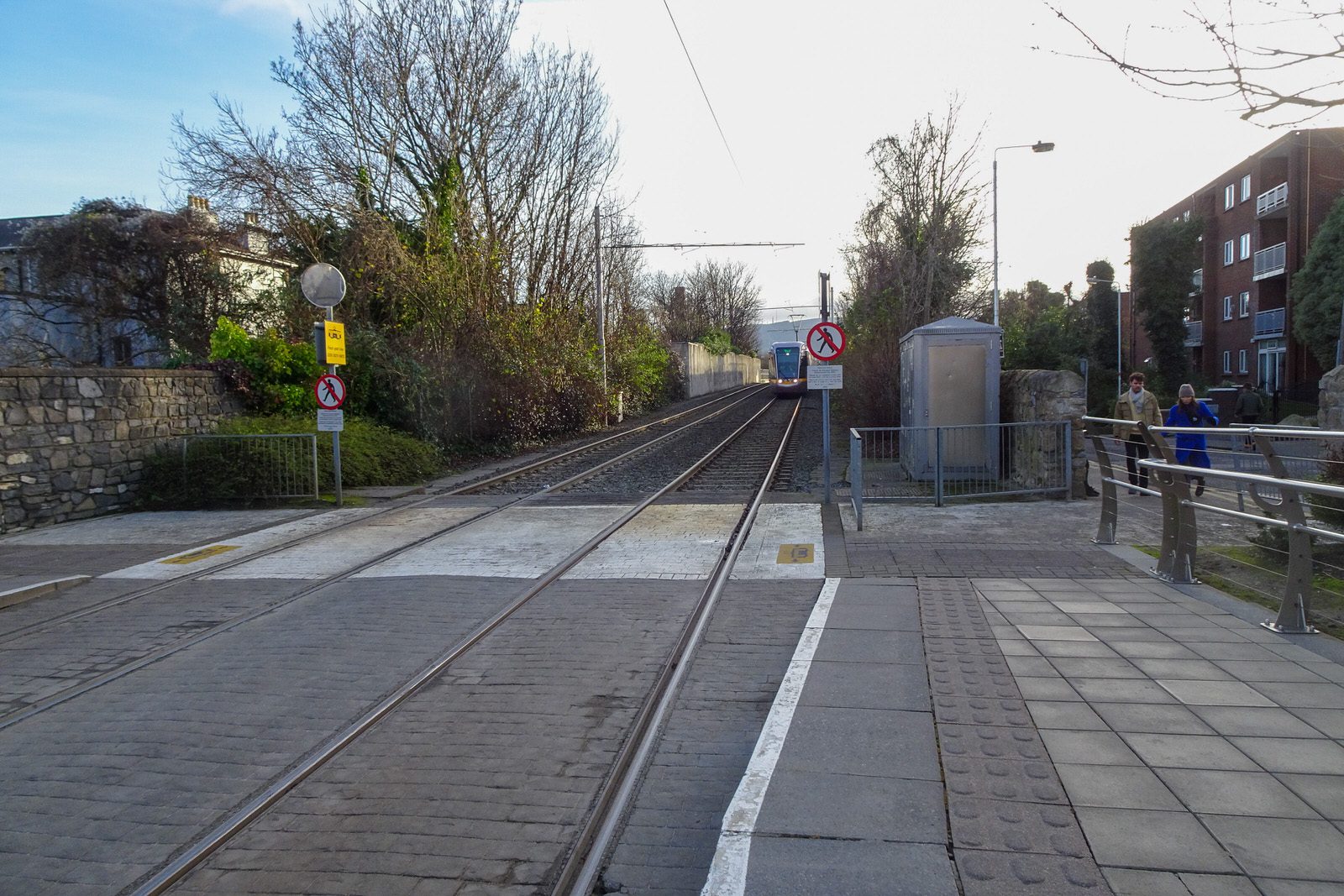 THE MILLTOWN LUAS TRAM STOP A FEW DAYS BEFORE CHRISTMAS DAY [AND NEARBY]-226271-1