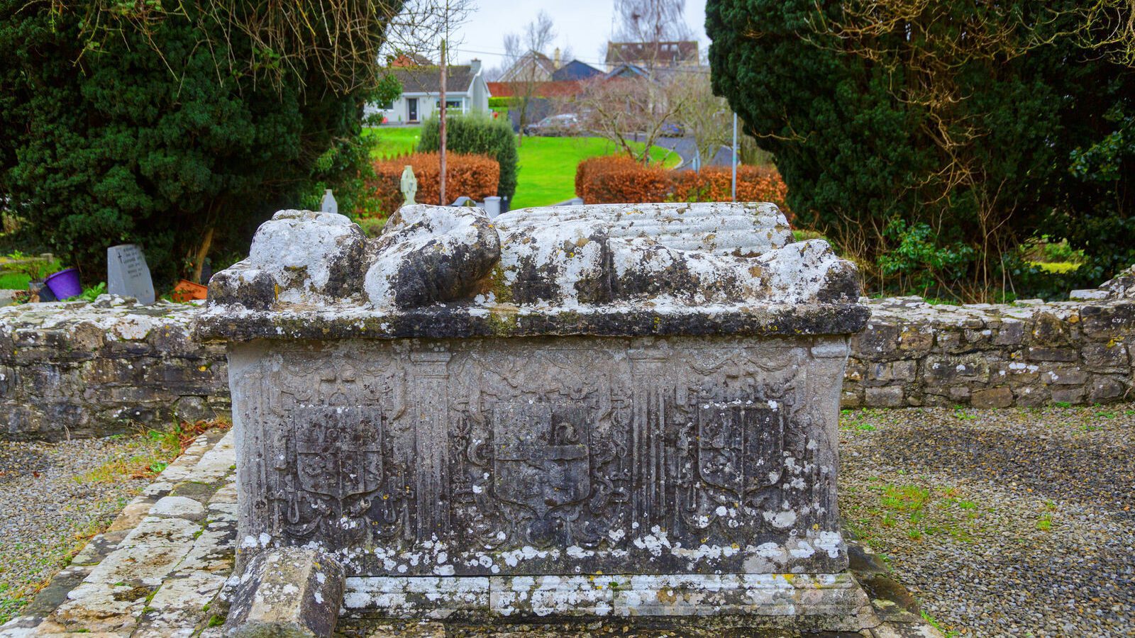 THE TOMB OF THE JEALOUS MAN AND WOMAN AND A CURE FOR WARTS [THE CEMETERY OF ST PETER AND PAULS CATHEDRAL IN TRIM]-226393-1