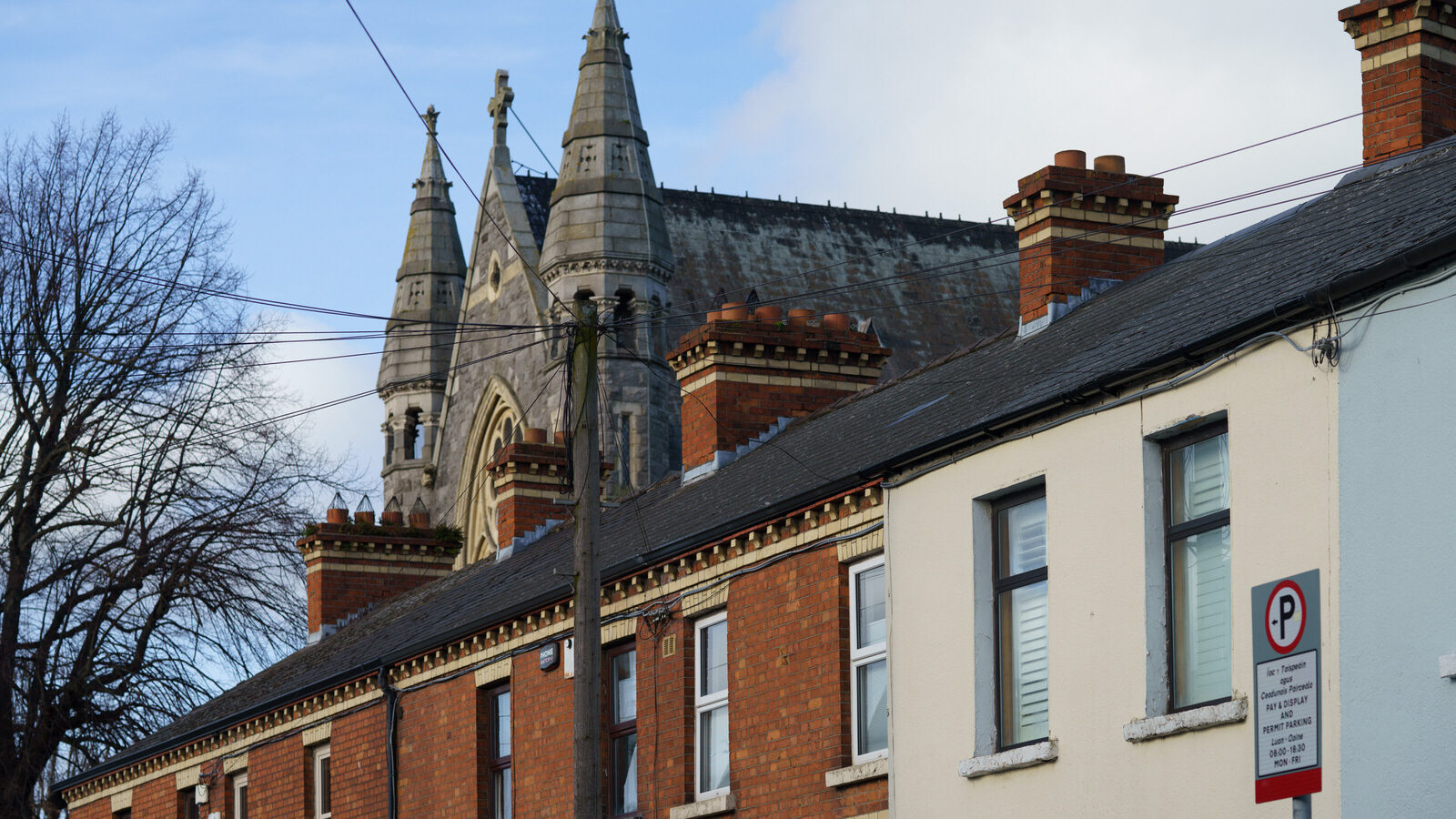 EXPLORING AUGHRIM STREET IN THE STONEYBATTER AREA OF DUBLIN [AND AUGHRIM LANE]-228652-1