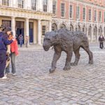 HOW DARE YOU CALL ME KITTY [BRONZE LIONESS BY DAVIDE RIVALTA IN THE UPPER COURTYARD DUBLIN CASTLE]-228100-1