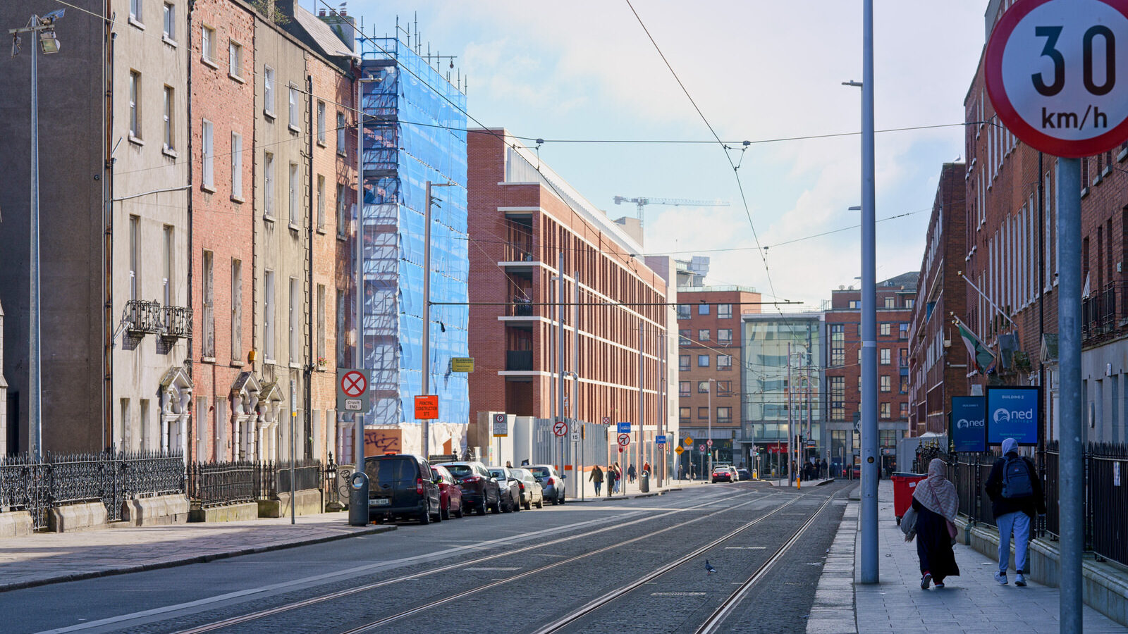 LUAS TRAM STOP AT LOWER DOMINICK STREET [AT THE MOMENT THE AREA DOES FEEL SAFER]-228667-1