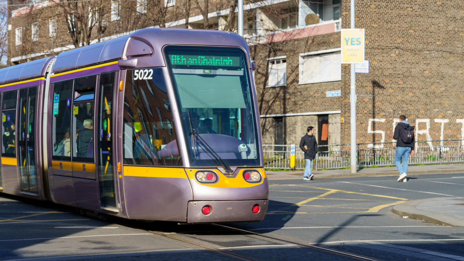 LUAS TRAM STOP AT LOWER DOMINICK STREET [AT THE MOMENT THE AREA DOES FEEL SAFER]-228672-1