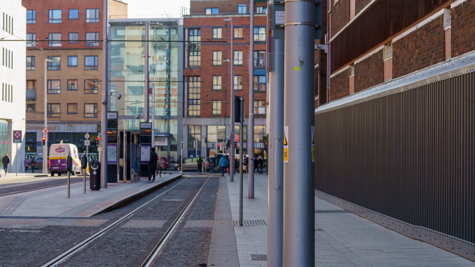 LUAS TRAM STOP AT LOWER DOMINICK STREET [AT THE MOMENT THE AREA DOES FEEL SAFER]-228690-1