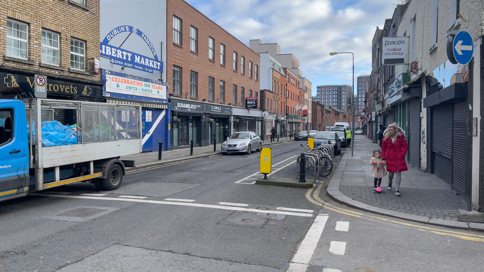 MEATH STREET AND LANE AS IT IS IN MARCH 2024 [DCC ARE IS SET TO EMBARK ON A MAJOR REDEVELOPMENT PROJECT]-229157-1