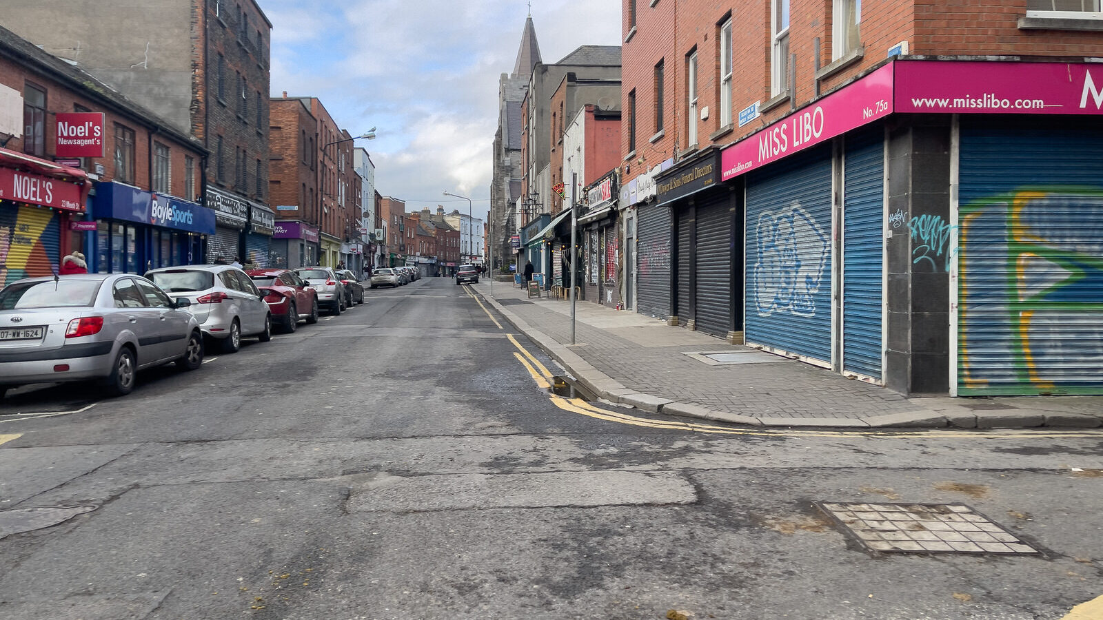 MEATH STREET AND LANE AS IT IS IN MARCH 2024 [DCC ARE IS SET TO EMBARK ON A MAJOR REDEVELOPMENT PROJECT]-229159-1