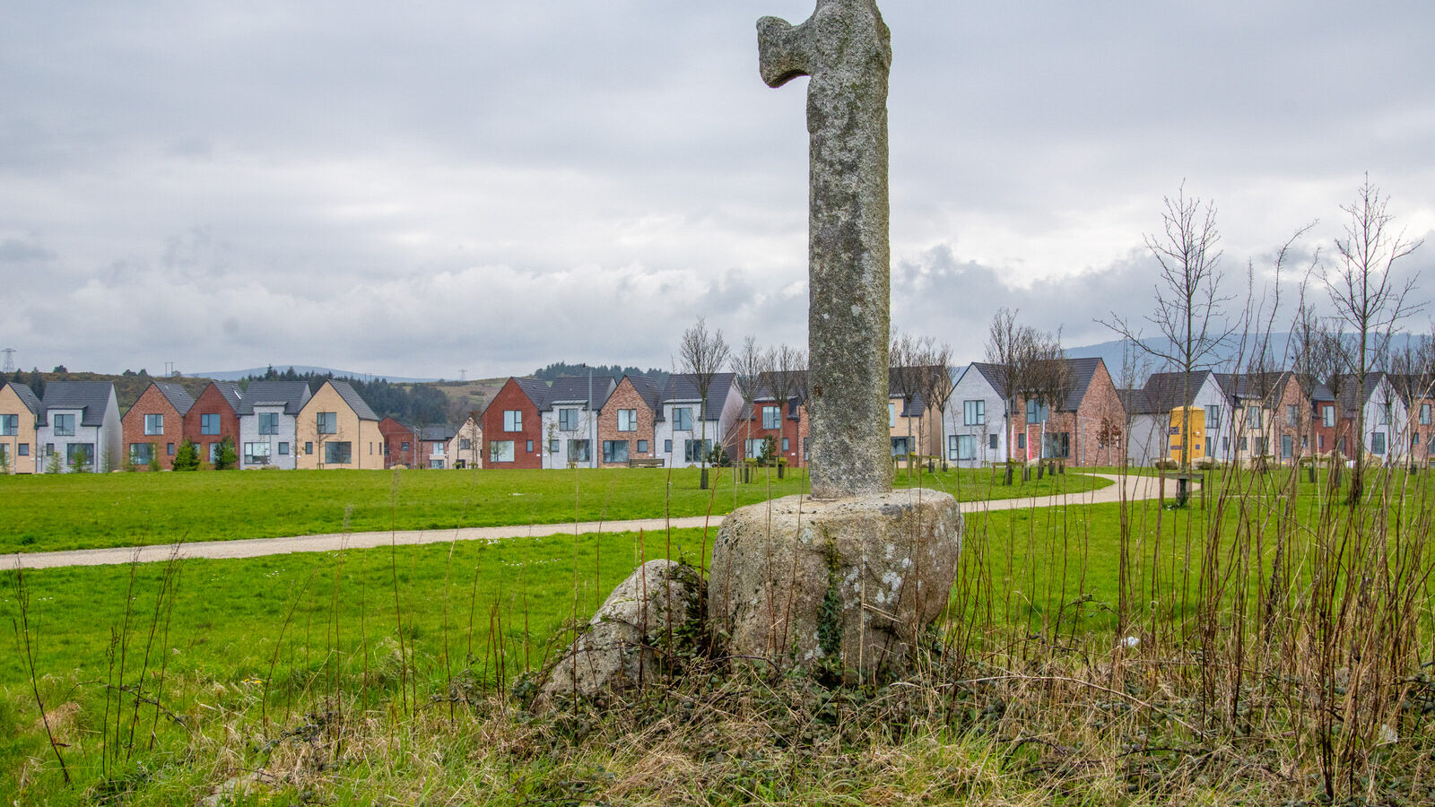 THE LAUGHANSTOWN CROSSES [NEAR TULLY CHURCH]-223529-1