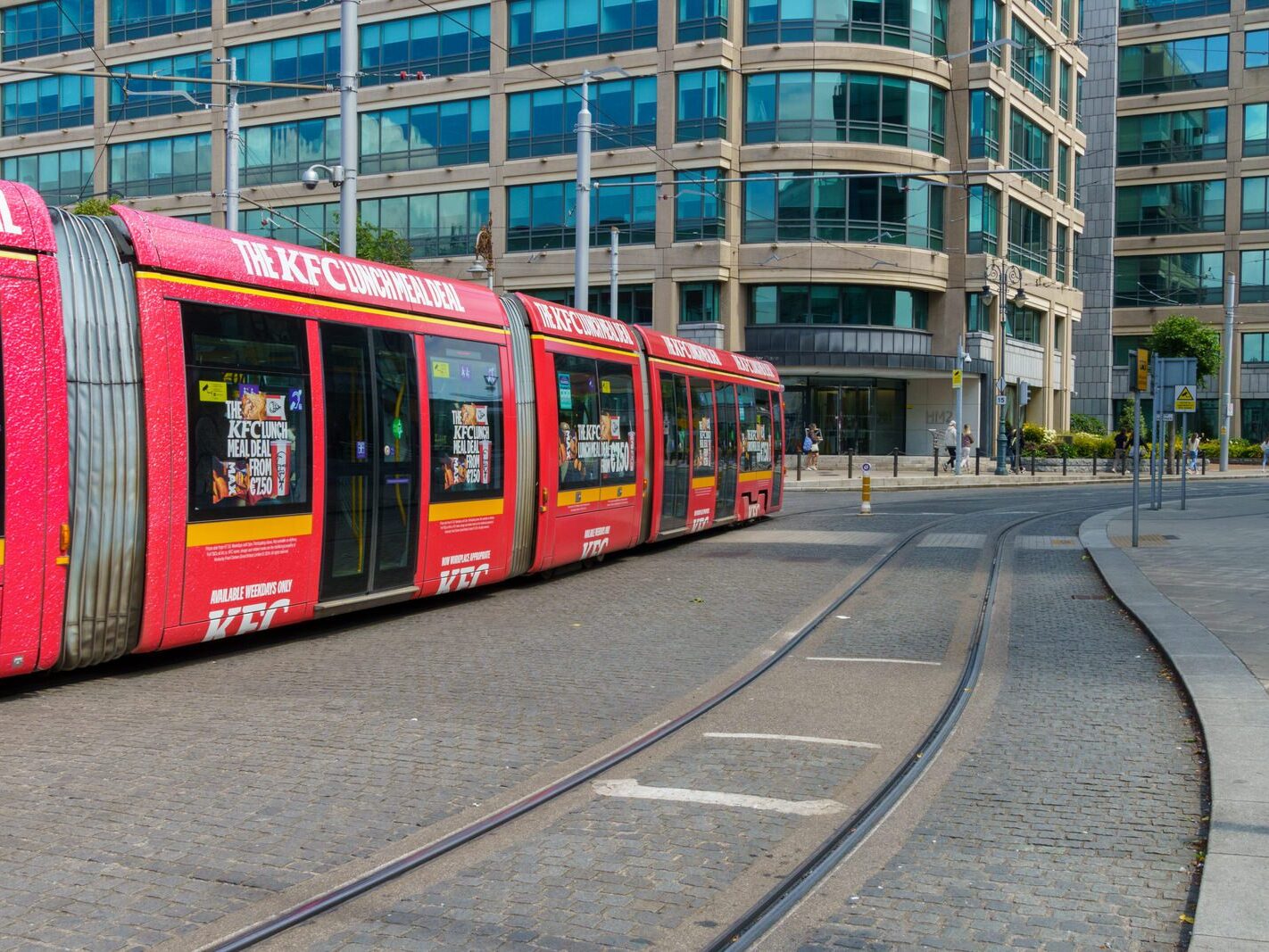 RED LINE TRAM SERVICE [TRAMS TRAVELLING TO AND FROM THE POINT]-236497-1