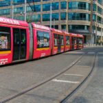 RED LINE TRAM SERVICE [TRAMS TRAVELLING TO AND FROM THE POINT]-236498-1