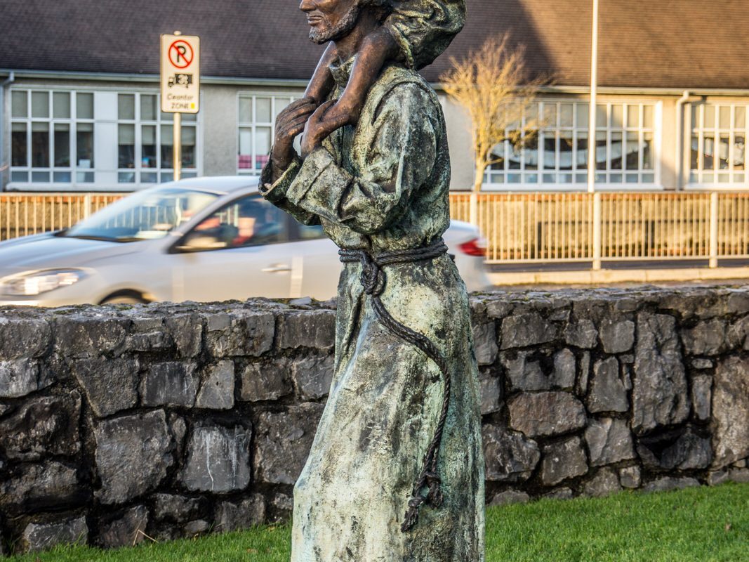 SAINT CONLETH'S STATUE AND GARDEN [NAAS ROAD NEWBRIDGE COUNTY KILDARE]