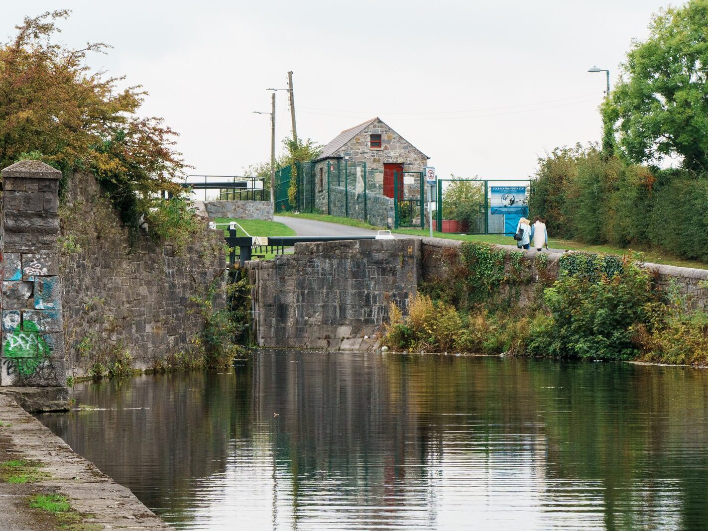 BETWEEN LOCK 5 AND LOCK 6 [ROYAL CANAL DUBLIN]-241115-1