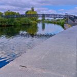 THE MILLENNIUM BRIDGE IN CARLOW [A MODERN LINK ACROSS THE BARROW]-239514-1