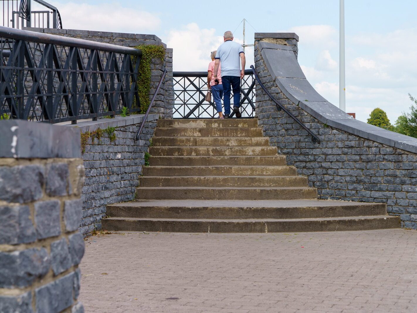 THE MILLENNIUM BRIDGE IN CARLOW [A MODERN LINK ACROSS THE BARROW]-239515-1