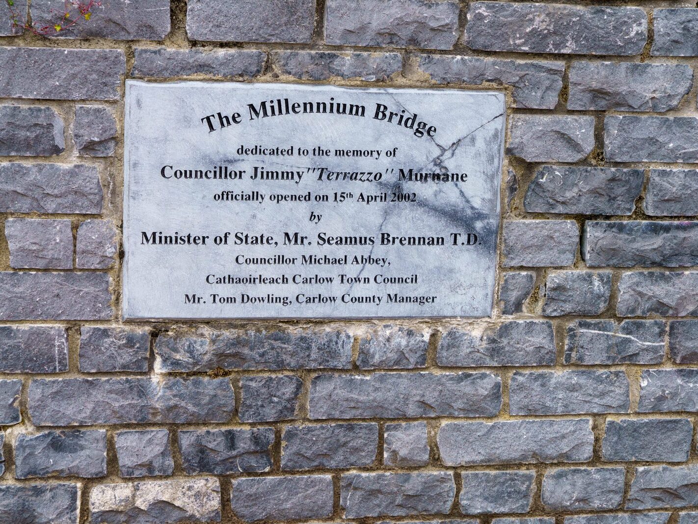 THE MILLENNIUM BRIDGE IN CARLOW [A MODERN LINK ACROSS THE BARROW]-239516-1