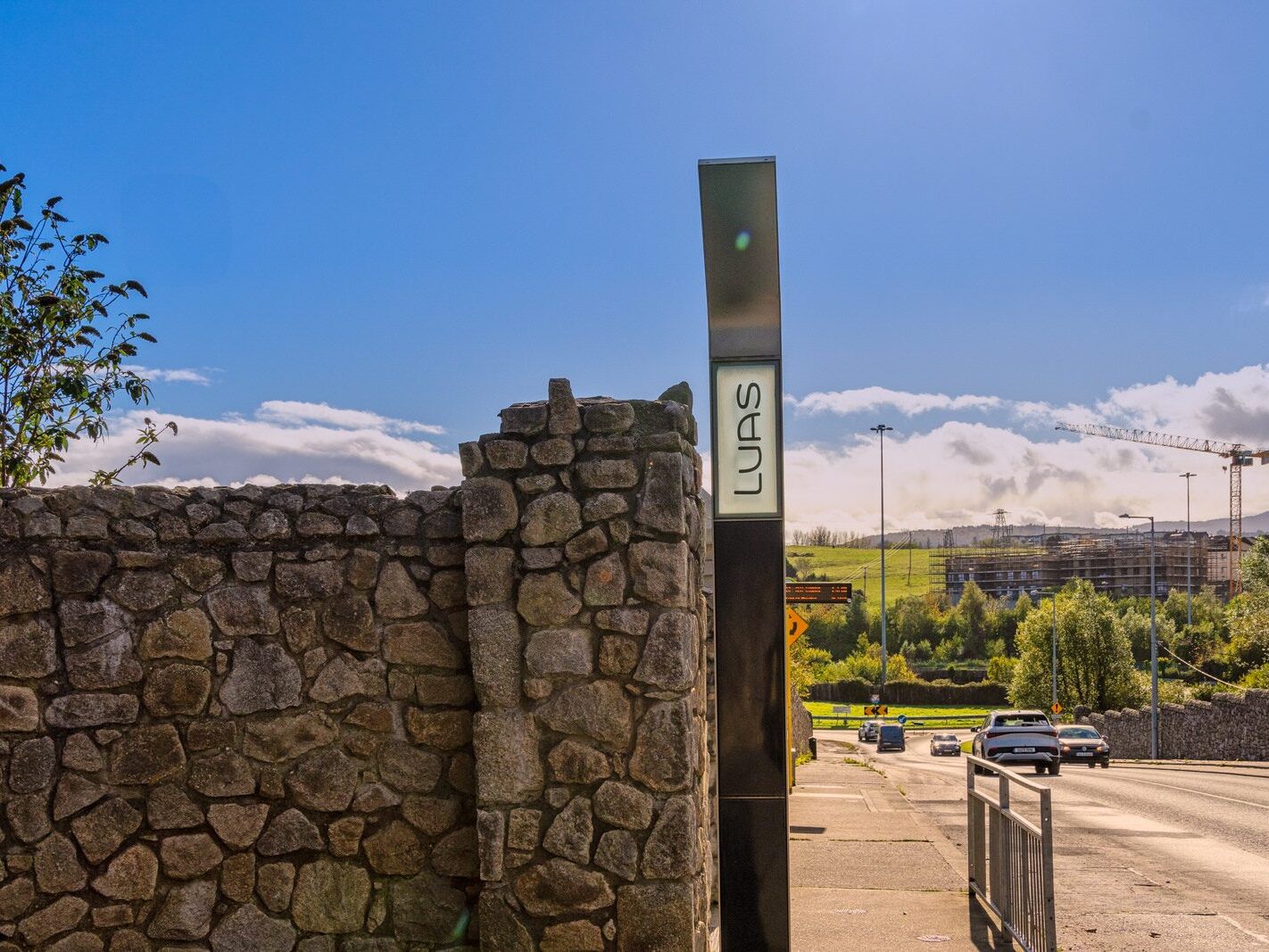 CARRICKMINES LUAS TRAM STOP [NOT EXACTLY WHERE I EXPECTED IT TO BE]-242745-1