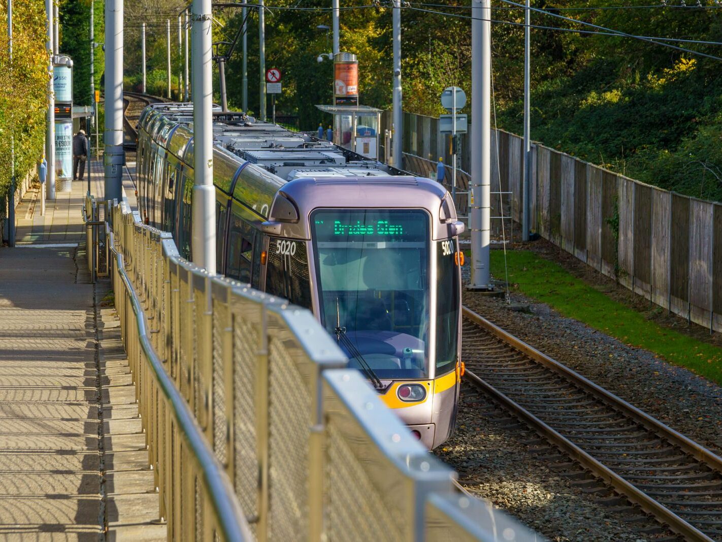 CARRICKMINES LUAS TRAM STOP [NOT EXACTLY WHERE I EXPECTED IT TO BE]-242750-1