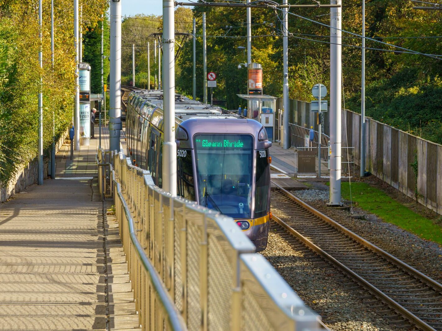 CARRICKMINES LUAS TRAM STOP [NOT EXACTLY WHERE I EXPECTED IT TO BE]-242751-1