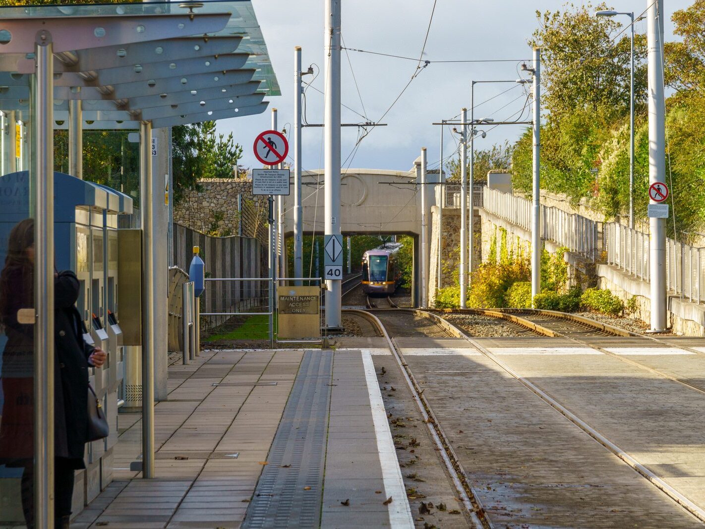 CARRICKMINES LUAS TRAM STOP [NOT EXACTLY WHERE I EXPECTED IT TO BE]-242768-1