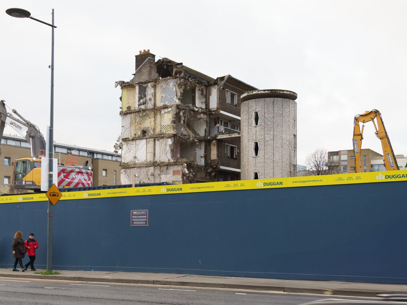 THE CURRENT STATE OF DORSET STREET FLATS AND ST MARY'S PLACE FLATS [ALMOST TOTALLY DEMOLISHED 15 NOVEMBER 2024]-244237-1