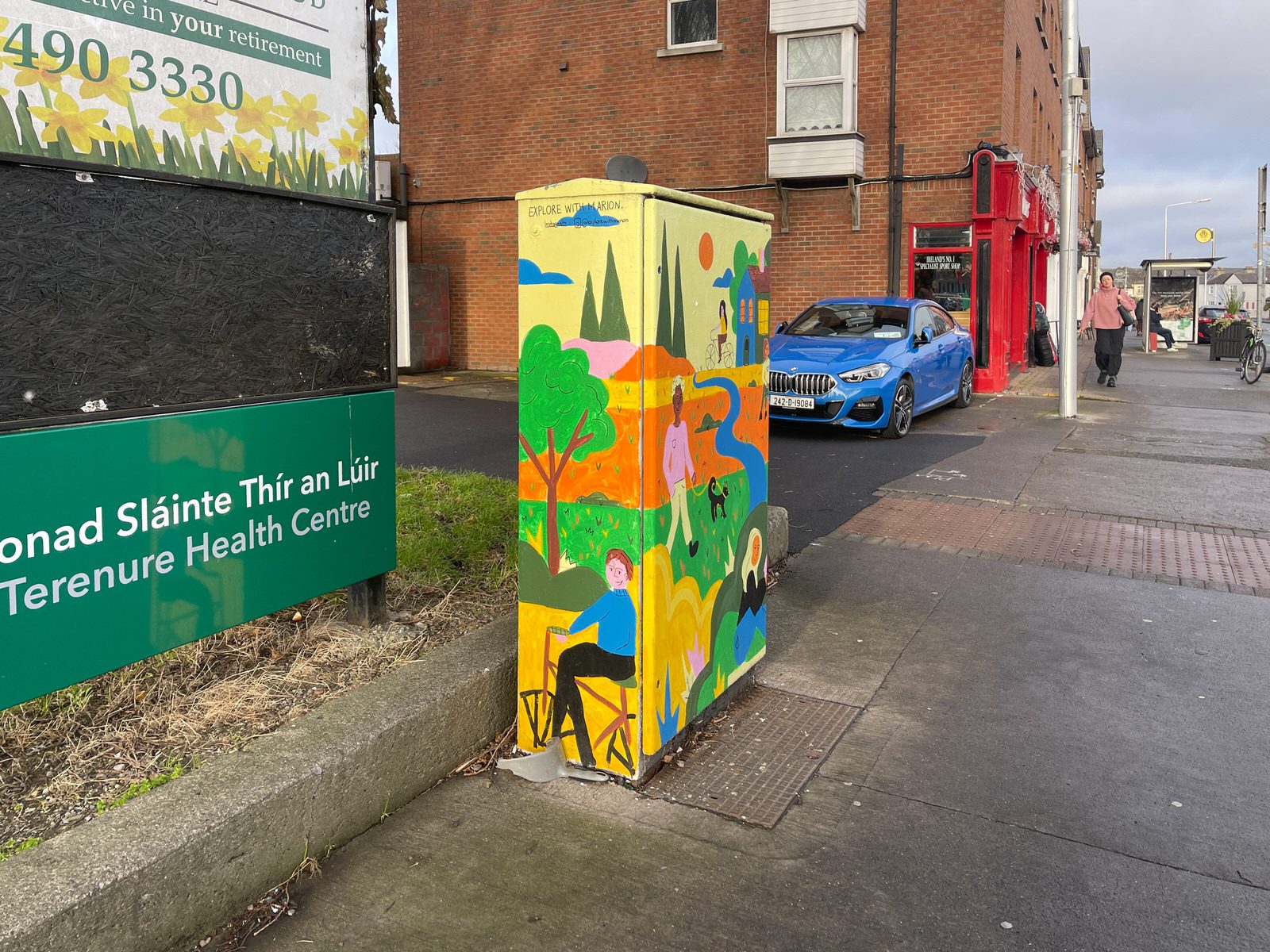 PAINT-A-BOX STREET ART BY MARION [TERENURE ROAD NORTH]-245712-1