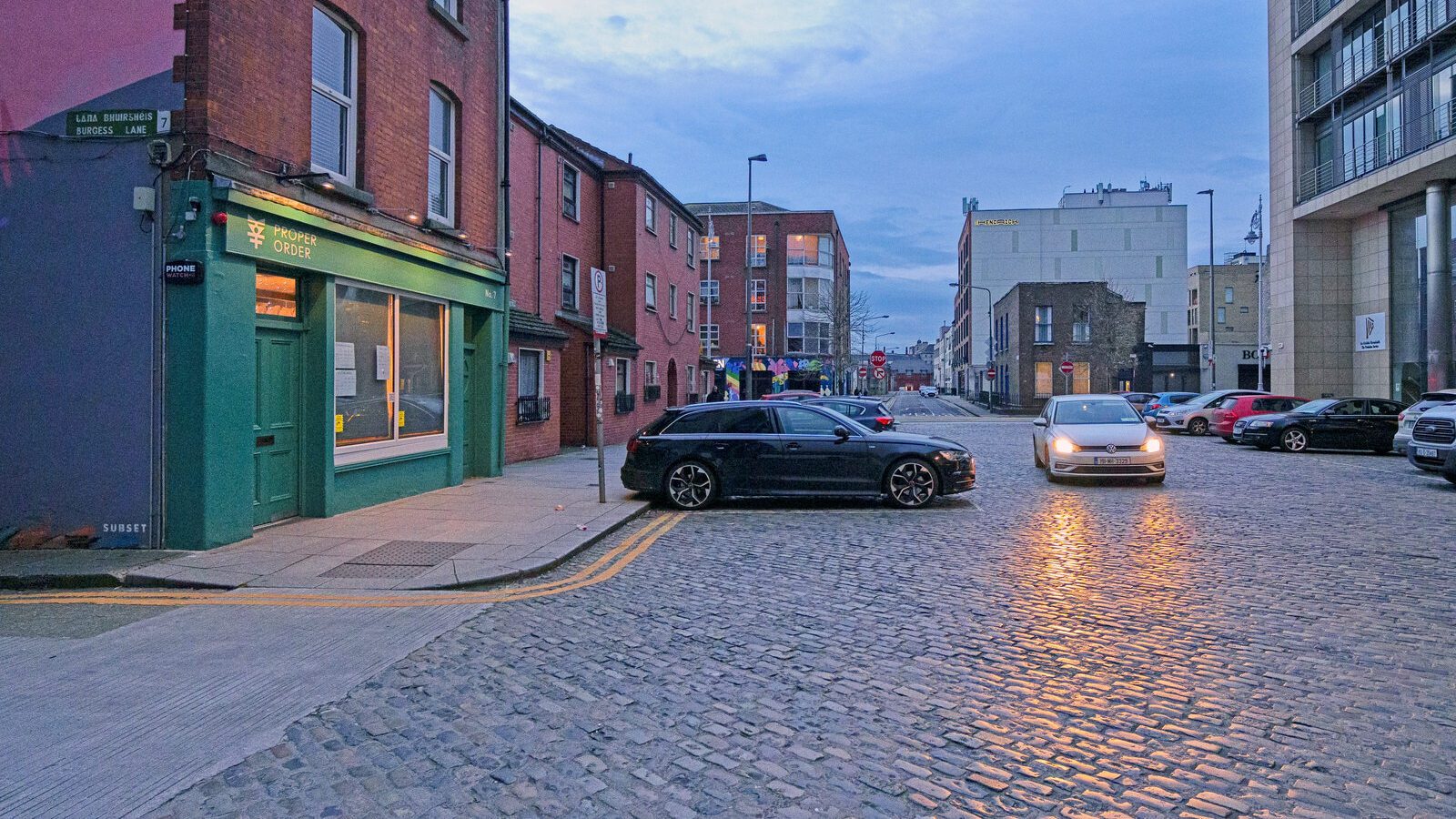 SMITHFIELD AREA PHOTOGRAPHED THE WEEK BEFORE CHRISTMAS 2023 [TESCO EXPRESS OPENED BESIDE THE TRAM STOP THIS TIME LAST YEAR]-226155-1