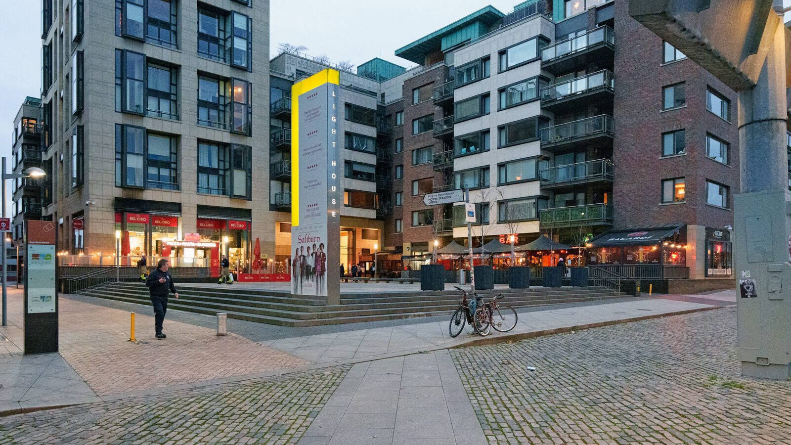 SMITHFIELD AREA PHOTOGRAPHED THE WEEK BEFORE CHRISTMAS 2023 [TESCO EXPRESS OPENED BESIDE THE TRAM STOP THIS TIME LAST YEAR]-226162-1