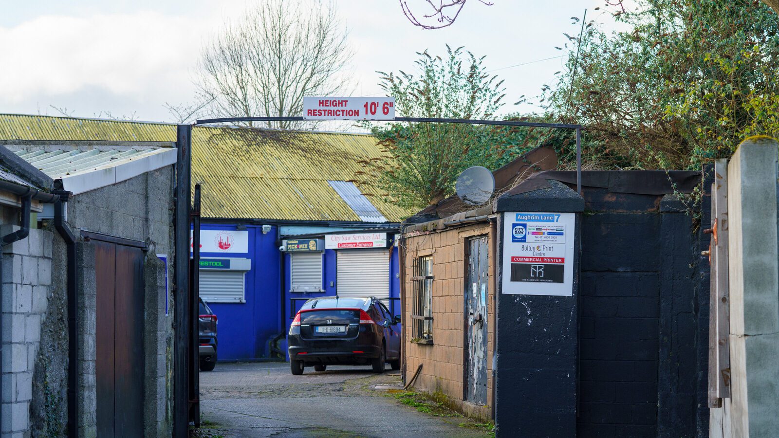 EXPLORING AUGHRIM STREET IN THE STONEYBATTER AREA OF DUBLIN [AND AUGHRIM LANE]-228639-1