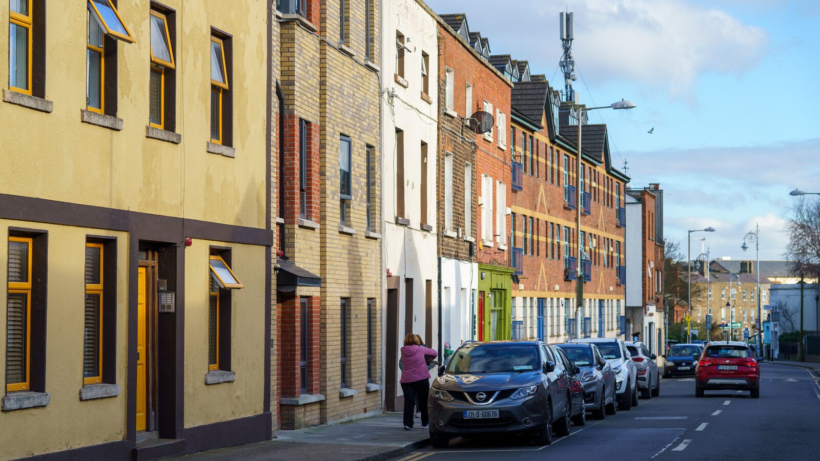 EXPLORING AUGHRIM STREET IN THE STONEYBATTER AREA OF DUBLIN [AND AUGHRIM LANE]-228650-1