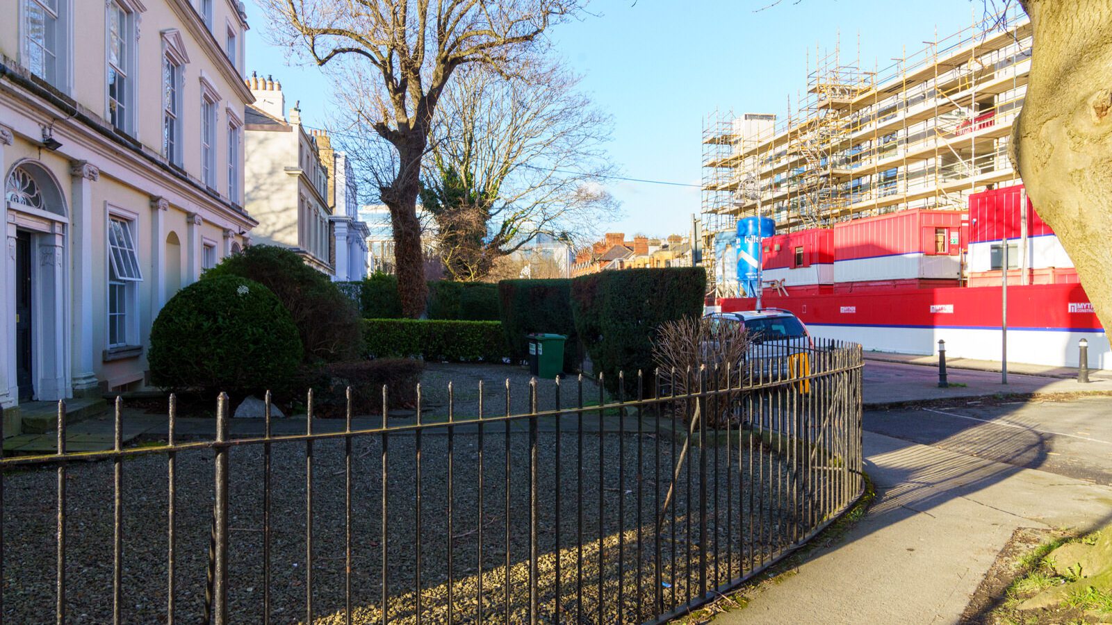 I WAS SURPRISED TO DISCOVER THAT THE GARDA STATION HAS BEEN DEMOLISHED [HARCOURT TERRACE - CHARLEMONT PLACE]-228023-1