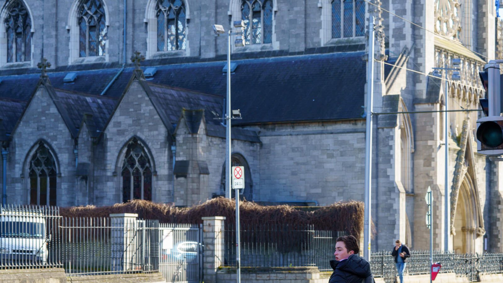 LUAS TRAM STOP AT LOWER DOMINICK STREET [AT THE MOMENT THE AREA DOES FEEL SAFER]-228665-1